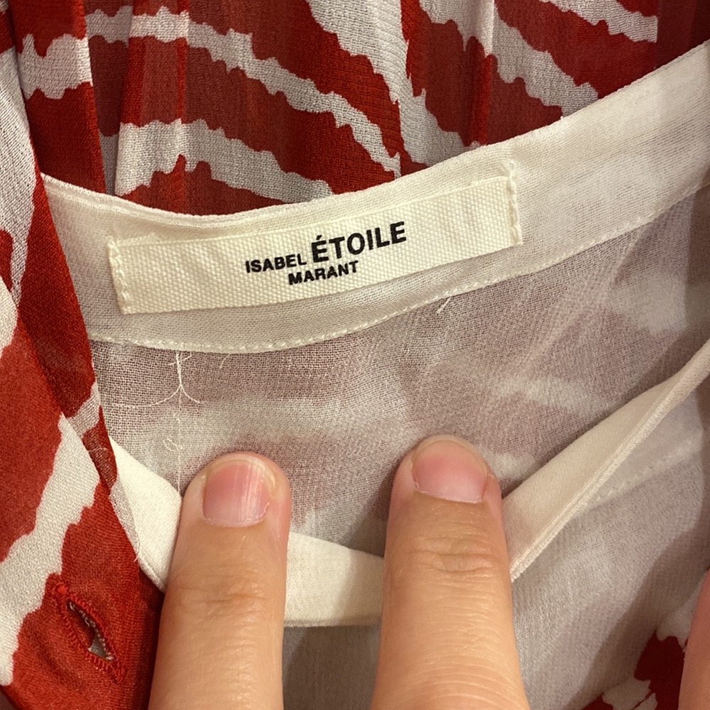 Isabel Marant Polyester Zebra Print Midi Dress - image 6